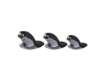 Immagine di Mouse verticale FELLOWES Penguin® Wireless nero/argento medio 9894701