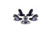 Immagine di Mouse verticale FELLOWES Penguin® con filo grigio/nero piccolo 9894801