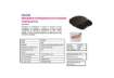 Immagine di Tappetino mouse con poggiapolsi FELLOWES Memory nero 27,6x23,2x3,2 cm- 9176501