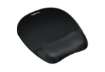 Immagine di Tappetino mouse con poggiapolsi FELLOWES Memory nero 27,6x23,2x3,2 cm- 9176501