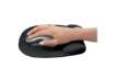 Immagine di Tappetino mouse con poggiapolsi FELLOWES Memory nero 27,6x23,2x3,2 cm- 9176501
