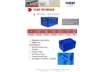 Immagine di Cassetta pieghevole fino a 20 kg 45 L Viso 525x355x270 mm blu BP223BL
