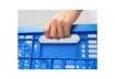 Immagine di Cassetta pieghevole fino a 20 kg 45 L Viso 525x355x270 mm blu BP223BL