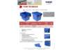 Immagine di Cassa impilabile Viso 400x300x320 mm blu - 27 L DSW4332