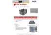 Immagine di Contenitore per movimentazione in PPL Viso 30x40x23 cm fino a 20 kg grigio E4322/21