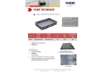 Immagine di Contenitore per movimentazione in PPL Viso 40x60x10 cm grigio E6412