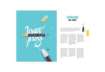 Immagine di Pennarelli a gesso liquido Securit® a punta media 2-6 mm bianco set da 4 pennarelli - SMA510-V4-WT