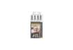 Immagine di Pennarelli a gesso liquido Securit® a punta media 2-6 mm bianco set da 4 pennarelli - SMA510-V4-WT