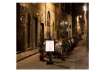 Immagine di Espositore luminoso a LED Securit® Black Star in metallo 46x41x136 cm nero MCS-4A4-BL-SET