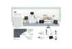 Immagine di Lavagne scrivibili a gesso liquido senza cornice Securit® Tag A4 nero set da 5 pezzi - TAG-A4-WT