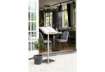 Immagine di Leggio portamenù Securit® in legno e acciaio 54x36x115 cm naturale MCS-115-TE