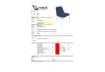 Immagine di Sedia visitatore Unisit Esse ESC 4 gambe acciaio cromato - schienale fisso nero Conf. 5 pezzi - ESC/
