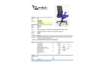 Immagine di Sedia semidirezionale girevole Unisit Light LLN traslatore sedile rivestimento ignifugo nero - con b
