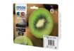 Immagine di cartucce inkjet Kiwi 202 Epson nero fotografico n+c+m+g Multipack - C13T02E74010
