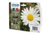 Immagine di cartucce inkjet Margherite 18 Epson n+c+m+g Conf. 4 - C13T18064012
