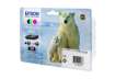 Immagine di Cartucce inkjet alta resa Orso polare 26XL Epson n+c+m+g Conf. 4 - C13T26364010