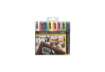 Immagine di Pennarelli a gesso liquido Securit® a punta media 2-6 mm assortiti set da 8 - SMA510-V8