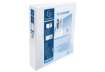 Immagine di Raccoglitore personalizzabile Exacompta A4 maxi Kreacover® bianco 4 anelli a D 40 mm - 51943E