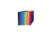 Immagine di Raccoglitore ad anelli Exacompta LINEA OPACO 4 anelli Ø 15 mm ppl A4 10 colori assortiti - 51199E