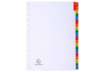 Immagine di Intercalari stampati in digitale Exacompta Protect'o cartoncino A4 160g/mq 20 tasti AZ - 1111E