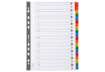 Immagine di Intercalari stampati in digitale Exacompta Protect'o cartoncino A4 160g/mq 20 tasti AZ - 1111E