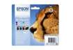 Immagine di Cartucce inkjet Ghepardo T0715 Epson nero+ciano+magenta+giallo Conf. 4 - C13T07154012