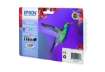 Immagine di Cartucce inkjet Colibrì T080/blister RS Epson 6 colori Conf. 6 - C13T08074011