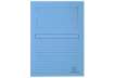 Immagine di Cartelline con finestra Exacompta Forever® A4 cartoncino 120 g/m² azzurro conf. da 100 - 50106E