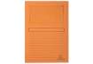 Immagine di Cartelline con finestra Exacompta Forever® A4 cartoncino 120 g/m² arancio conf. da 100 - 50104E