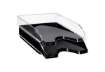 Immagine di Vaschette portacorrispondenza CEP Pro 34,8x25,7x6,6 cm nero - apertura frontale - 1002000161