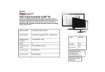Immagine di Filtri privacy Fellowes per monitor 14 pollici W.S.  nero 4812001