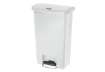 Immagine di Contenitore in resina Rubbermaid Slim Jim® Step-On bianco 50 L 1883557