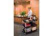 Immagine di Carrello aperto X-tra™ Utility Cart Rubbermaid 3 ripiani 103.2 x 50.8 x 96 cm nero - 1814566