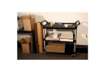 Immagine di Carrello aperto X-tra™ Utility Cart Rubbermaid 3 ripiani 103.2 x 50.8 x 96 cm nero - 1814566