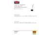 Immagine di Paletta per la polvere Executive Series ™ Lobby Pro® con manico lungo Rubbermaid nero - FG253100BLA