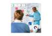 Immagine di Lavagna adesiva roll-up VIVA magnetica bianca 45x60 cm - 850