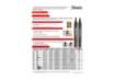 Immagine di Marcatore permanente Sharpie W10 punta a scalpello 5 mm Nero S0192654