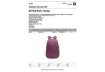 Immagine di Zaino Effective Swiss Digital Design 2 scomparti 42x29x14 cm capienza 17 L - viola - f000066
