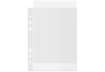 Immagine di Buste a perforazione universale Esselte Office f.to A5 100% riciclate trasparenti - conf. 100 pezzi