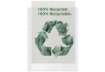 Immagine di Buste a perforazione universale Esselte Office f.to 22x30 cm 100% riciclate trasparenti - conf. 50 p