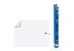Immagine di Pellicola elettrostatica per lavagna Legamaster Magic-Chart XL Whiteboard 25 ff 90x120 cm bianco - L