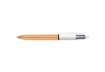 Immagine di Penna a sfera a scatto BIC 4 Colours Shine fusto oro texturizzato - assortiti 4 colori - 992701