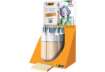 Immagine di Penna a sfera a scatto BIC 4 Colours Shine fusto oro texturizzato - assortiti 4 colori - 992701