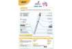Immagine di Penna a sfera a scatto BIC 4 Colours Shine fusto Rose Gold - assortiti 4 colori - 504894