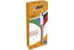 Immagine di Penna a sfera a scatto BIC 4 Colours Shine fusto Rose Gold - assortiti 4 colori - 504894
