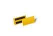 Immagine di Tasche per identificazione a fissaggio magnetico DURABLE 113x53 mm giallo Conf. 50 pz - 1741-04