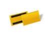 Immagine di Tasche per identificazione a fissaggio magnetico DURABLE 163x81,5 mm giallo Conf. 50 pz - 1742-04