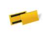 Immagine di Tasche per identificazione a fissaggio magnetico DURABLE 163x81,5 mm giallo Conf. 50 pz - 1742-04