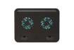 Immagine di Supporto per Notebook Trust Cyclone Cooling con 2 ventole di raffreddamento nero - 17866