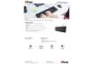 Immagine di Tastiera con cavo Trust TK-150 Silent cavo 1,8 m USB A 2.0 - design resistente ai liquidi nero - 239